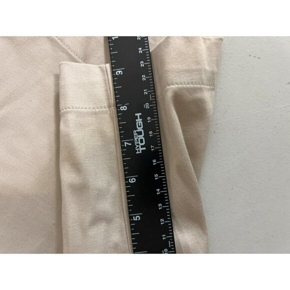 St John's Bayj Bermuda Tan Khaki Shorts Sz 14P Petite 9" Inseam - Picture 7 of 7